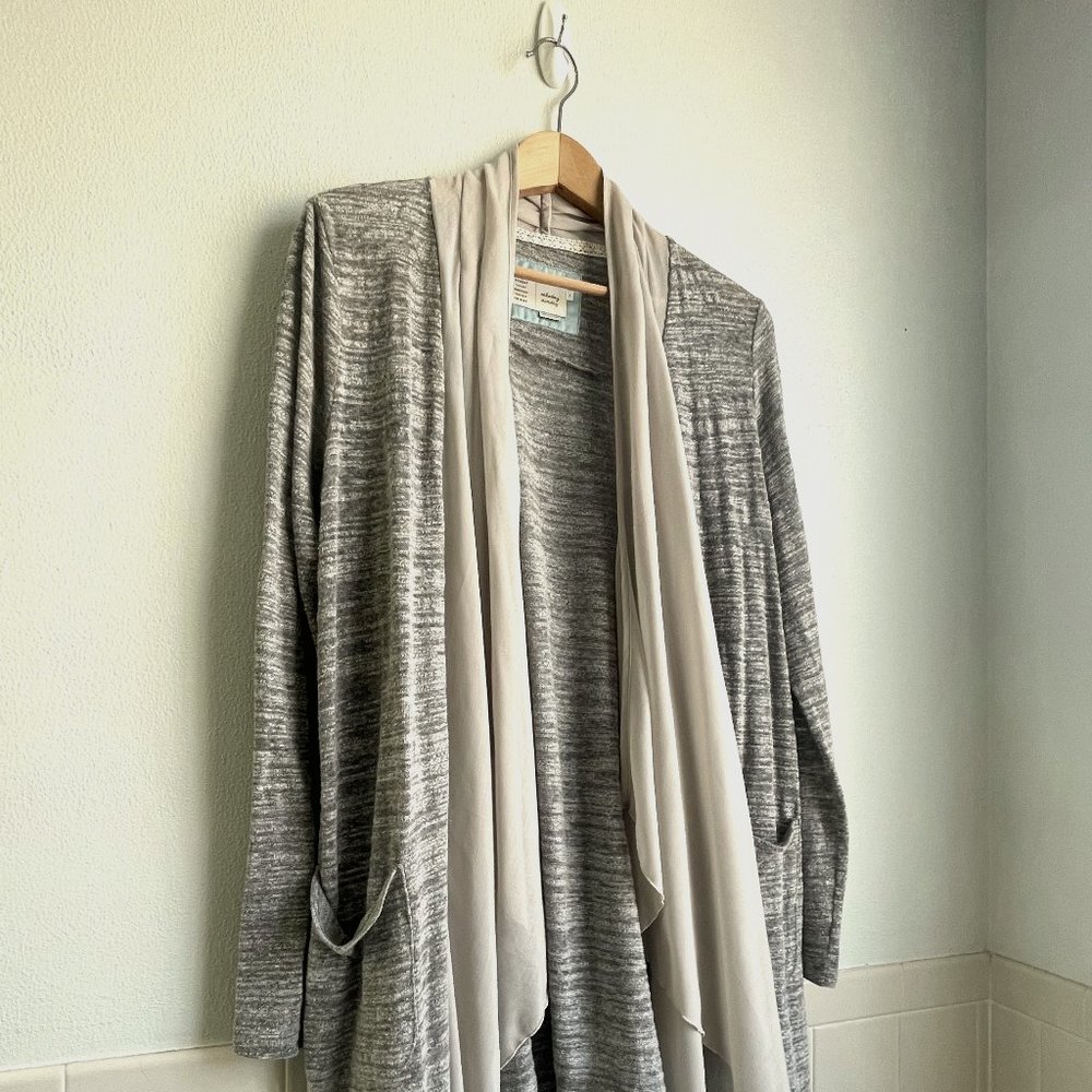 Anthropologie brand Saturday Sunday long, lightweight cardigan